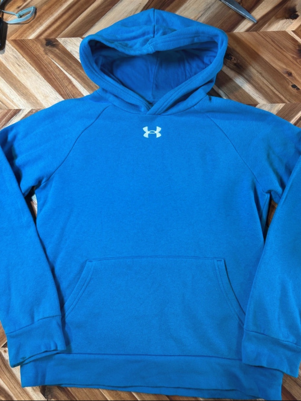 Kids Blue Under Armour Hoodie